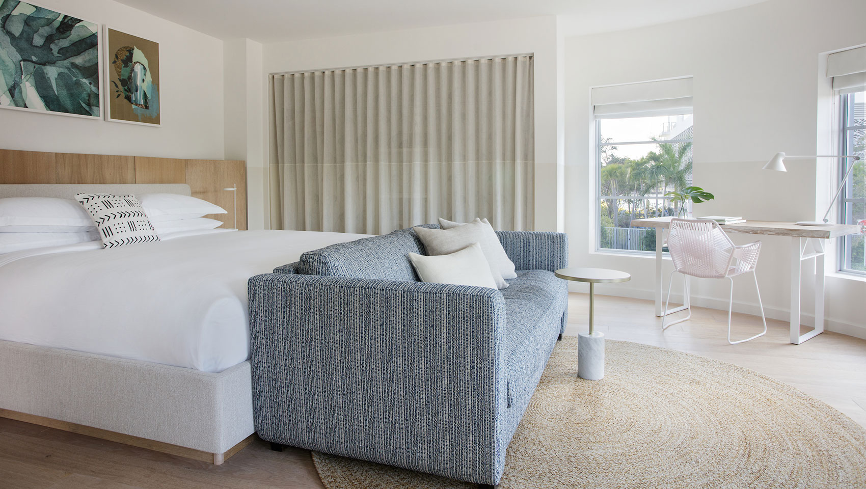 junior suite at Kimpton Shorebreak Fort Lauderdale Beach Resort