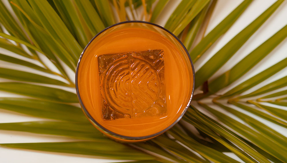 aerial image of cocktail