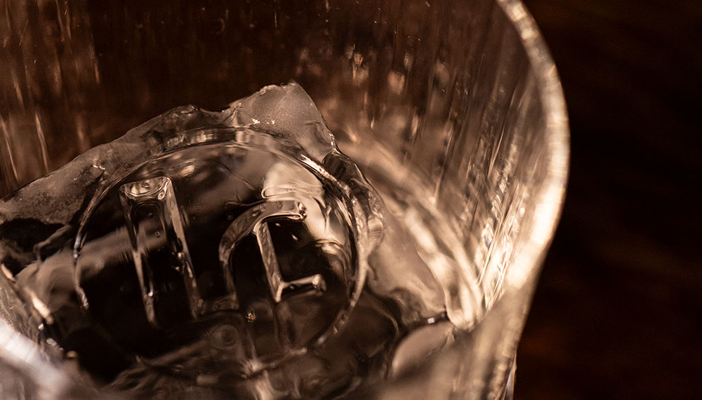 aerial image of craft cocktail