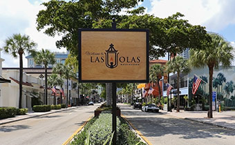 Las Olas Boulevard Welcome Sign