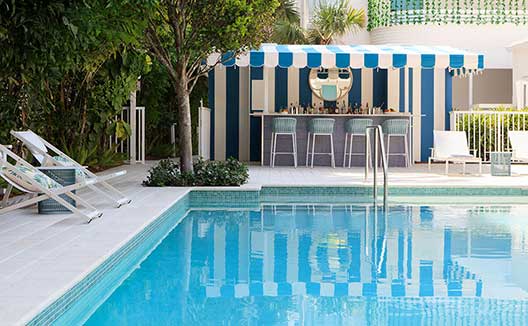 outdoor heated pool